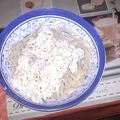 El cooksnap de Miguel Paillalef cuando hizo Tallarines a lo Alfredo.