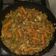 El cooksnap de Eleana Giler cuando hizo Col (repollo)salteada con carne.