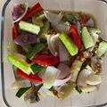 Cooksnap sarrah semasa beliau membuat Ikan goreng masak taucu.