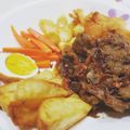Cooksnap dari Josephine Nathania & Daddy untuk resep Selat Solo - menu lengkap diet sehat non msg