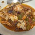 El cooksnap de Daniel González cuando hizo Merluza en salsa de tomate y pimiento verde.