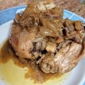 El cooksnap de Aroa cuando hizo Pollo asado en cazuela Balbina.