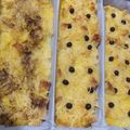 Cooksnap dari Bunda Wafaabeeaksha untuk resep Puding Roti Tawar Cokelat Keju Panggang
