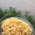 Cooksnap dari MALLCOY untuk resep Spaghetti Prawn Aglio Olio