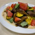 Vivian 的 北非烤蔬菜佐中東芝麻醬- Ras El Hanout Roasted Veggies with Tahini Dressing-奶素 cooksnap