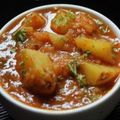 Hruti का कुकस्नैप जब उन्होंने आलू मटर की सब्जी (aloo matar ki sabzi recipe in Hindi) बनाया था।