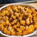 Marshall Dean's cooksnap of when they made Cheeseburger Casserole.