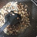 El cooksnap de Hector Mendoza cuando hizo Quesadillas de champiñones.