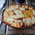 El cooksnap de Angel Adrian Miranda cuando hizo Lasagna de panqueques.