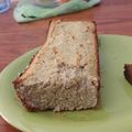 El cooksnap de Romiez cuando hizo Budín banana y coco proteico, sin harinas, sin tacc, sin azúcar, sin lácteos.
