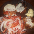 El cooksnap de Tha Mii cuando hizo Hamburguesas de atùn.