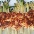 El cooksnap de isa cuando hizo Esparragos frescos con alioli y queso.