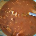 El cooksnap de Arantxa Montero Pacheco cuando hizo Sopa de Pescado fácil (con preparado congelado).