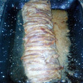 El cooksnap de claudia costa cuando hizo Pan de carne relleno.