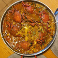 El cooksnap de Elisa Perez cuando hizo Arroz caldoso de bogavante y nécoras.