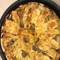 El cooksnap de julimuss cuando hizo Pizza de cebolla y mozzarella.