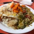 El cooksnap de Natalia T cuando hizo Zapallitos revueltos con filet de merluza.