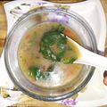 Kakali Chakraborty's cooksnap of when they made পালং স্যুপ (palong soup recipe in Bengali).