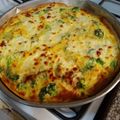 El cooksnap de Grace Santolin cuando hizo Tarta de brócoli y distintos quesos delicia.