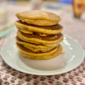 El cooksnap de Marieta cuando hizo Tortitas fit de calabaza para Halloween🎃🥞.