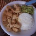 El cooksnap de Marcela Cotte Corredor cuando hizo Pollo a la naranja.