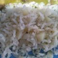 El cooksnap de Jessy cuando hizo Arroz blanco con papas.