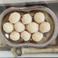 Kashmira Parekh's cooksnap of when they made નારિયેળના લાડુ (Coconut Ladoo Recipe In Gujarati).