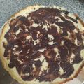 El cooksnap de Mari cuando hizo Torta ricotta de masa quebrada, con pepitas de chocolate 🍫.