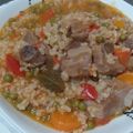 El cooksnap de Toni CS cuando hizo Arroz caldoso con costillas.