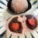 Cooksnap dari Duwipratiwi untuk resep Strawberry and Sweet Red Bean Mochi (Ichigo Daifuku) - Tanpa Kukus