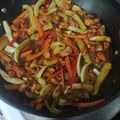 El cooksnap de mariana velez cuando hizo Chop Suey de Pollo.
