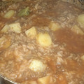 El cooksnap de Vicky Petra cuando hizo Guiso de arroz con carne molida.