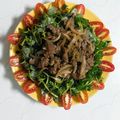 Cooksnap của Tiến Nguyễn khi họ làm theo món Bò xào hành tây