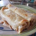 El cooksnap de Claudia Isabel cuando hizo Canelones de panqueque rellenos de carne.