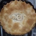 El cooksnap de Carla Marina Marenco cuando hizo Tarta de jamón, queso y cebolla (tarta de jamón y queso encebollada).