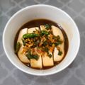 Cooksnap dari tehitaa untuk resep Tahu Kukus Siram Kuah Kecap