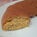 El cooksnap de Carina Ojeda cuando hizo Budín de pomelo rosado, con semillas de chía, en reemplazo de huevos.