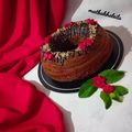 کوک اسنپ مطبخ لیلا بعد از امتحان کردن کیک شکلاتی گردویی.