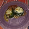 El cooksnap de Paola Alarcon cuando hizo Zapallitos rellenos con carne molida y arroz.