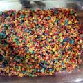 DC12's cooksnap of when they made Fruity Pebbles Treats.