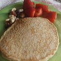 El cooksnap de Karen Piacente cuando hizo Hotcakes de avena.