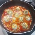 El cooksnap de Noemí cuando hizo Huevos turcos.