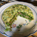 El cooksnap de Unhowe cuando hizo Tortilla de Brócoli rellena de Jamón cocido.