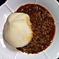 Hauwa Rilwan's cooksnap of when they made Tuwon masara(corn meal swallow).