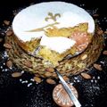 El cooksnap de Cecilia Lascaux "Cocina Hoy Con Cecilia " cuando hizo Tarta de Santiago fácil (Tarta de almendras) sin gluten y sin lactosa.