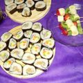 El cooksnap de Vero cuando hizo Sushi.