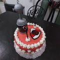 El cooksnap de Andre Ortega cuando hizo Buttercream Americana De Chocolate.