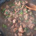 El cooksnap de Constanza Belén Oróstica Núñez cuando hizo Carne Mongoliana.