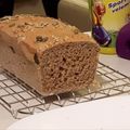 Rózsahegyi-Sipos Mariann Cooksnap-ja, amikor elkészítette a(z) Teljes kiőrlésű tökmagos házi kenyér receptet.