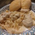 Cheryl Pressley's cooksnap of when they made Chicken Alfredo.